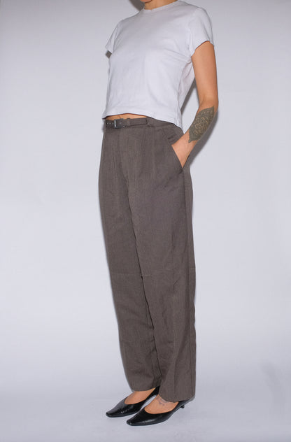 ASH BELTED TROUSERS